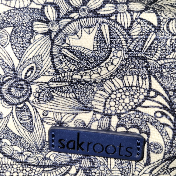 Sakroots Women's Canvas Fleetwood Backpack 15”x10”x7" with Pencil Case - Picture 2 of 10